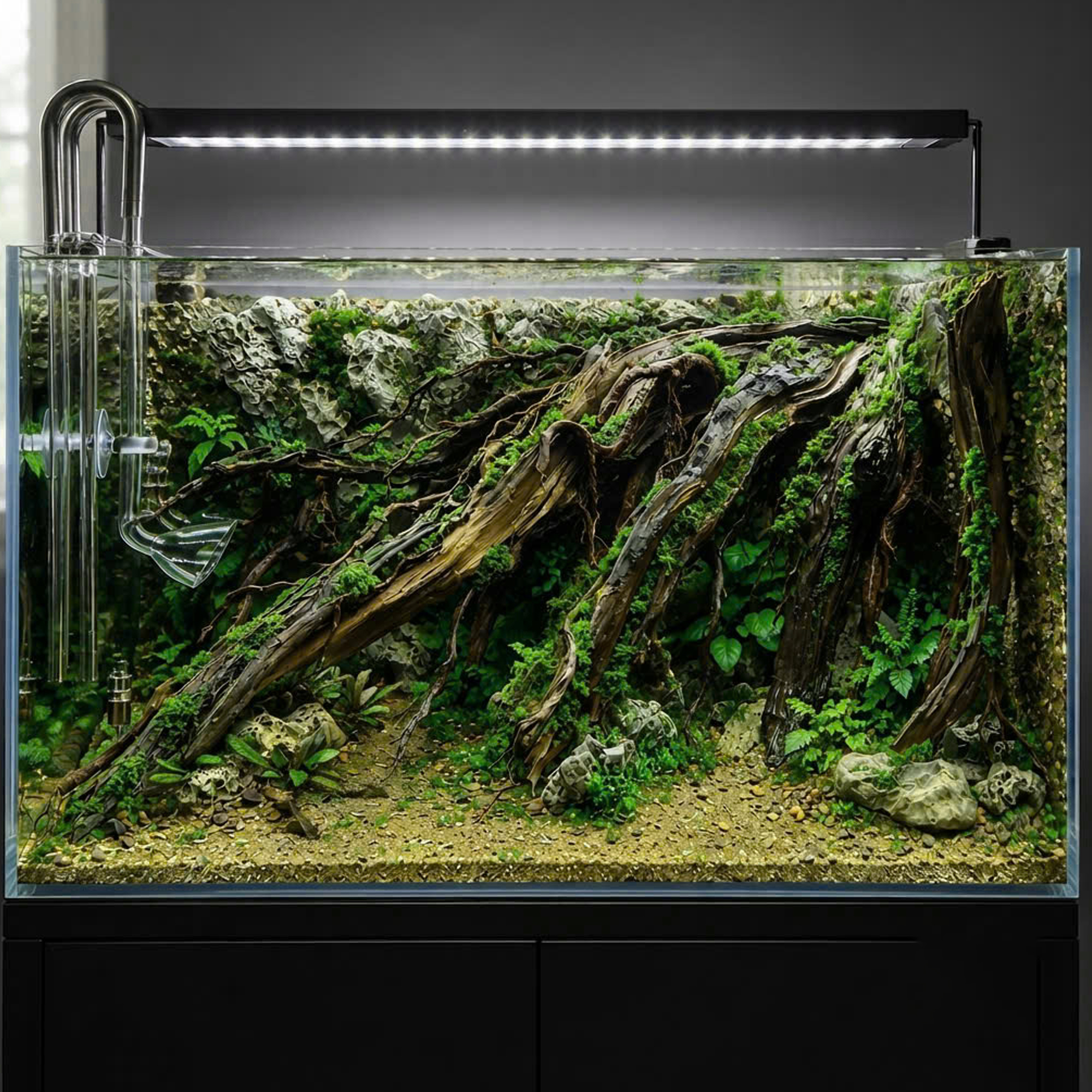 3d backgroud aquarium