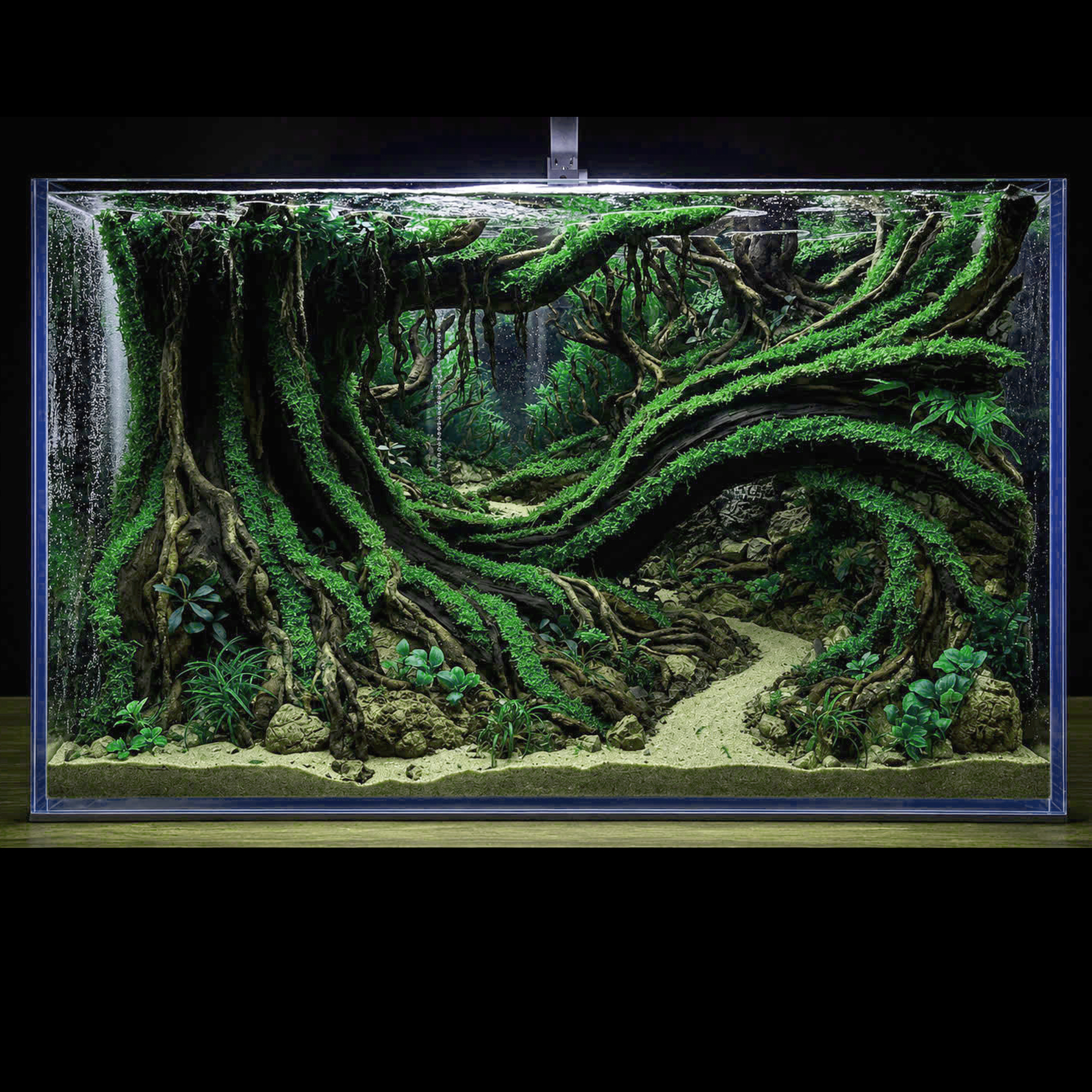 Forest Aquascaping, Aquarium Hardscape