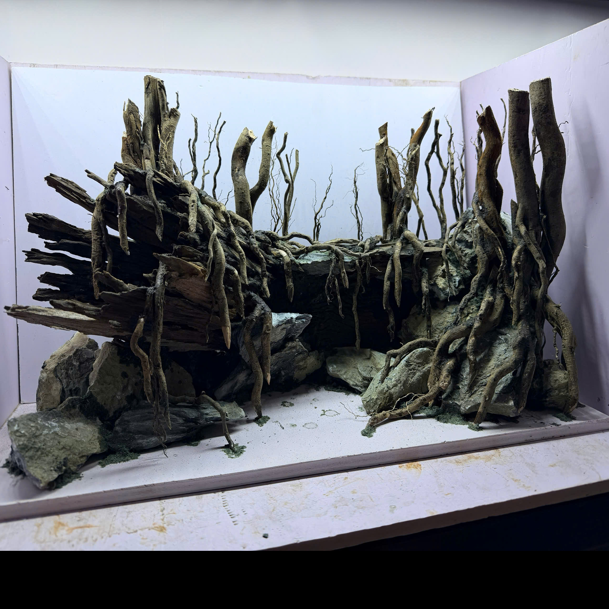 Jungle aquascape, fish tank decoration - Image 5