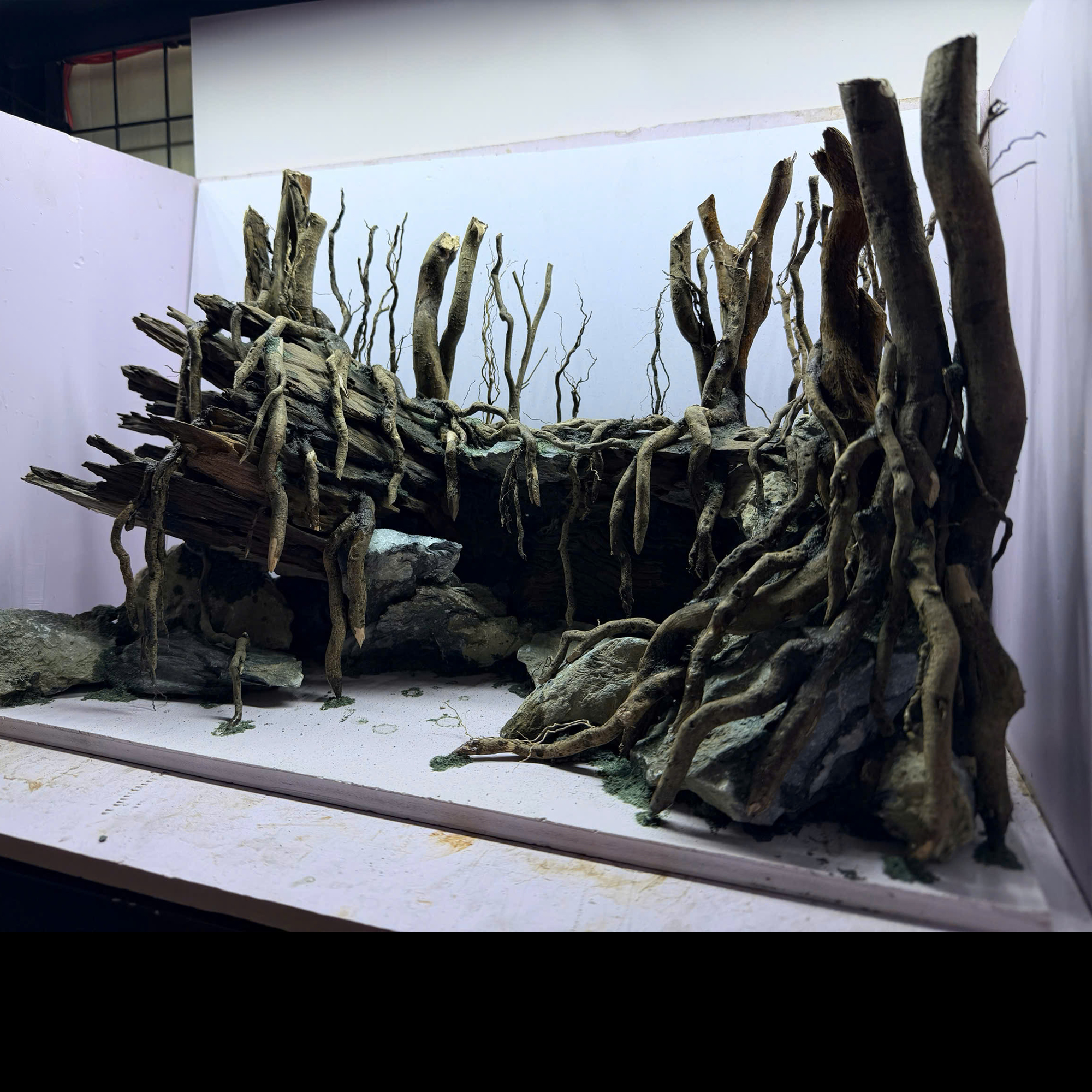 Jungle aquascape, fish tank decoration - Image 6